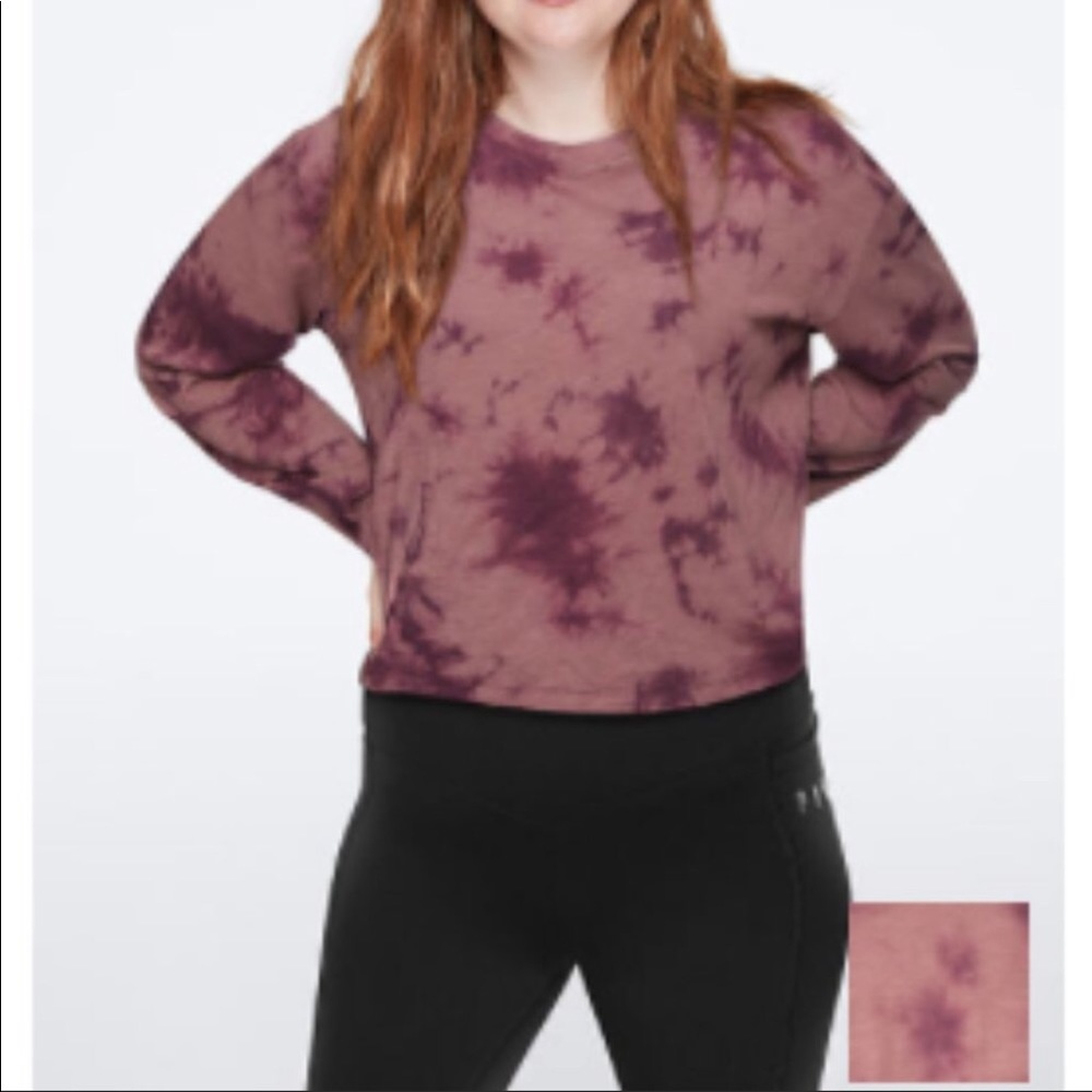 Pink Victoria’s Secret tie dye T- shirt